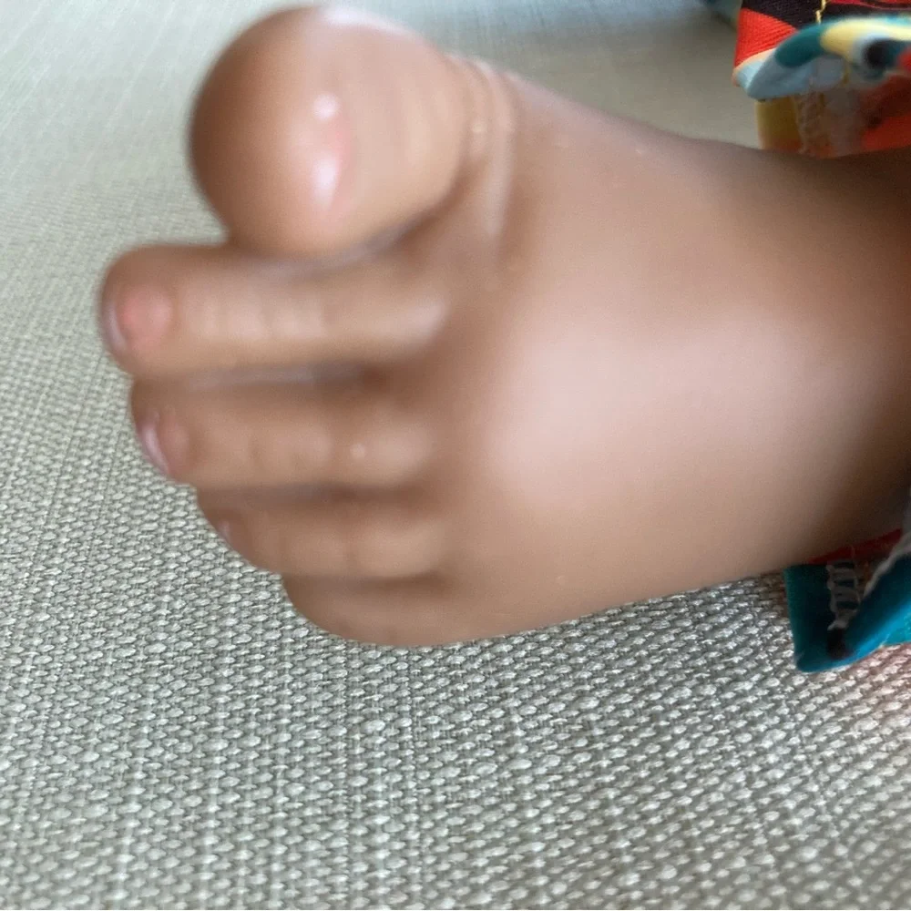 Reborn African American baby girl doll